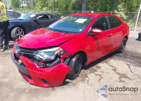 2015 Toyota Corolla Le from USA, damaged, VIN 2T1BURHE5FC375799